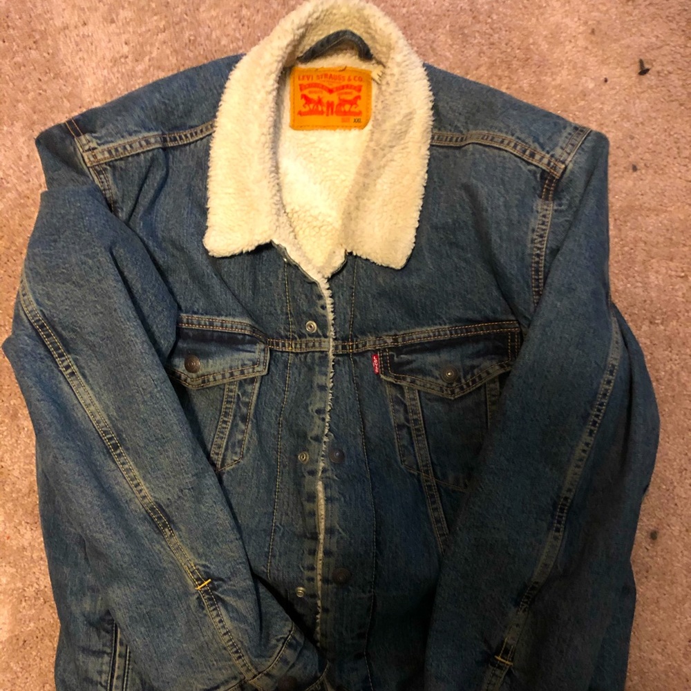 Levi Sherpa Trucker Jacket